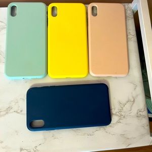 Case for iPhone Xs Max, ProBien Liquid Silicone Phone Cover